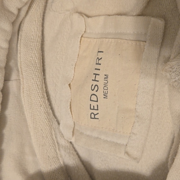 REDSHIRT Indiana University White Sweatshirt Medium - Picture 3 of 4